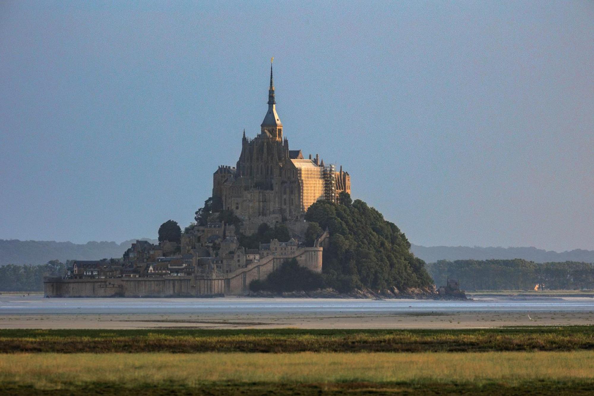 Entre Mont St Michel Et Merveille Vains Exterior foto