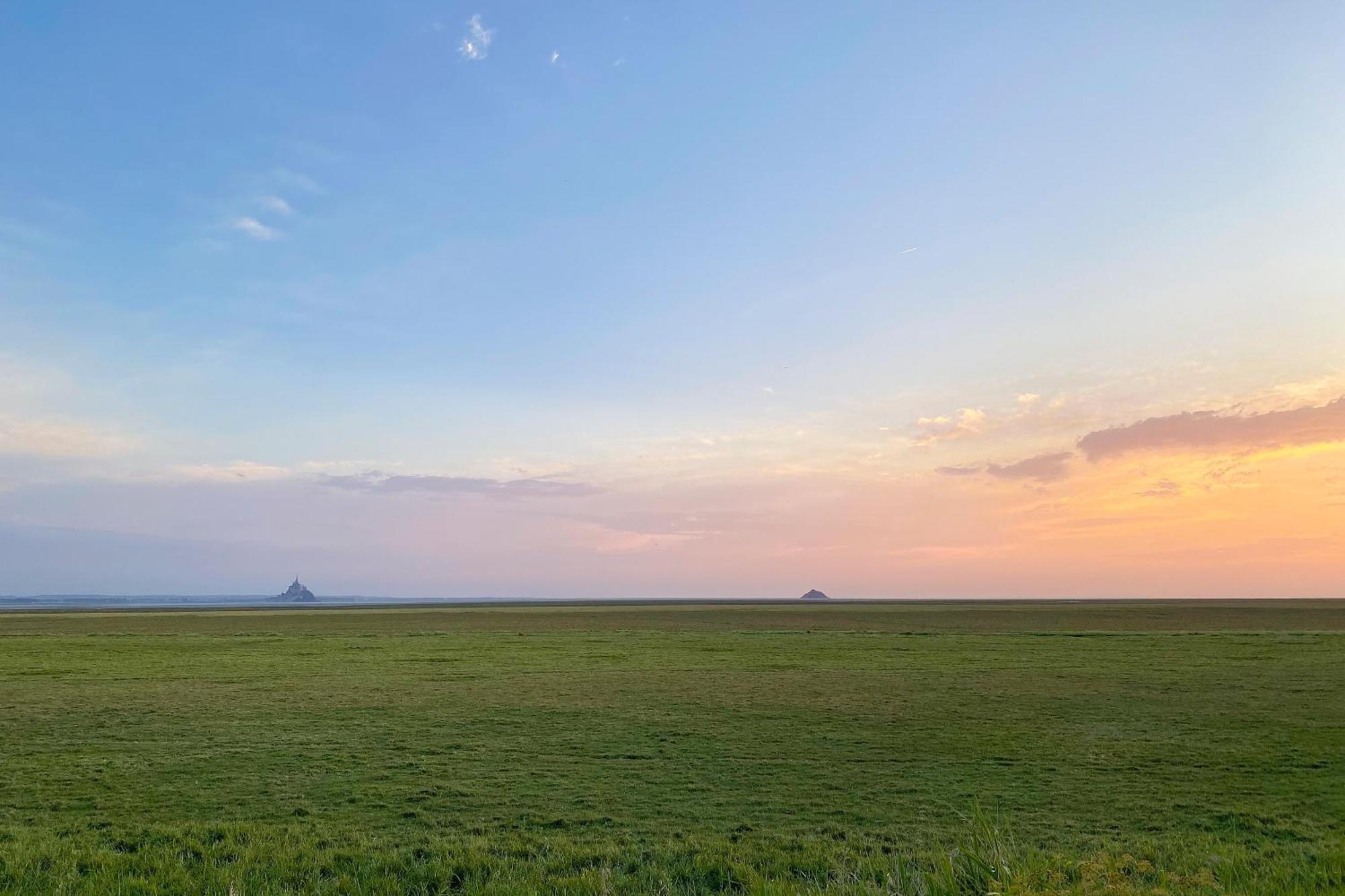 Entre Mont St Michel Et Merveille Vains Exterior foto